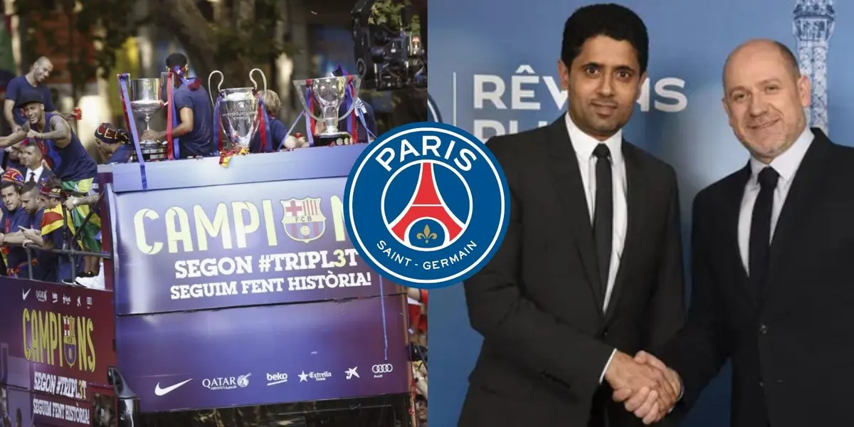 El entrenador que logró alzar el segundo triplete de la historia del club blaugrana dirigirá al PSG