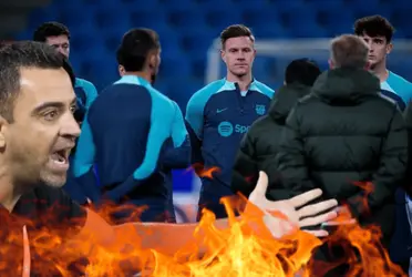 El entrenador rajó de sus jugadores tras una primera parte espantosa del equipo ante el Almería y revelaron el jugador que quedó traumatizado por ello