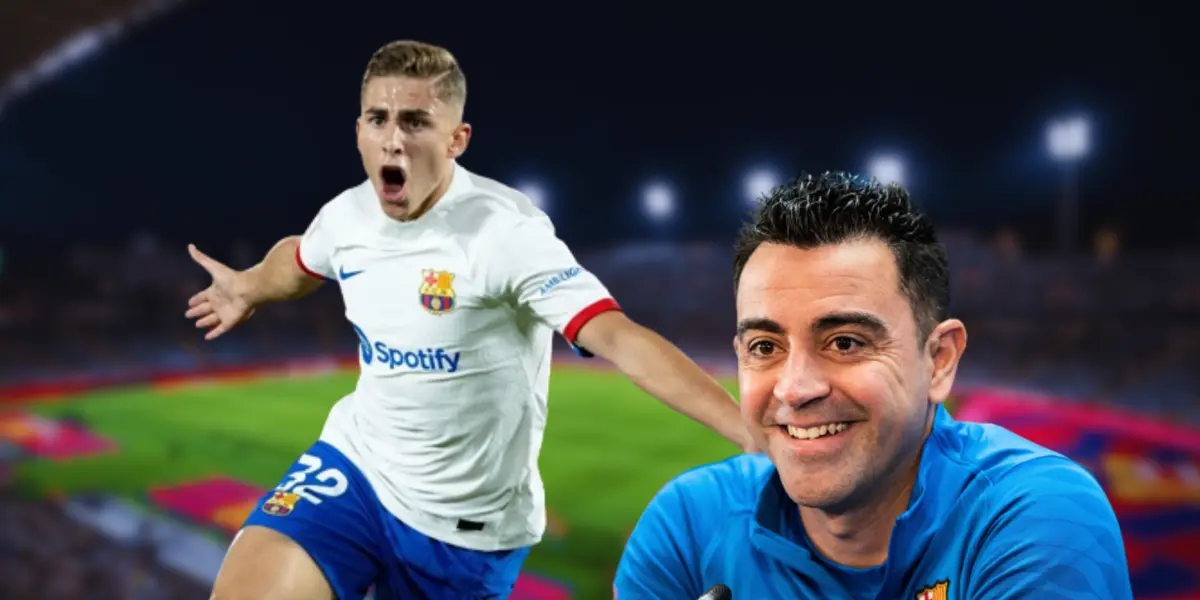 El entrenador tuvo buenas palabras para el canterano del Barça que entró en un partido complicado y fue uno de los mejores