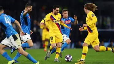 El equipo de XAvi visita al Napoli y lo hará en el quinto duelo oficial entre ambos, con la particularidad de los goleadores en los duelos