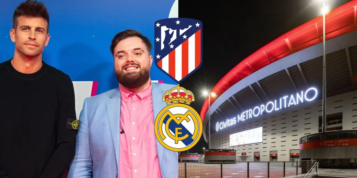 El exdefensor del Barça asistió al evento del streamer más famoso de España y así lo recibieron