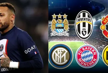 El extremo brasileño no la está pasandi bien en París y podría salir en el verano