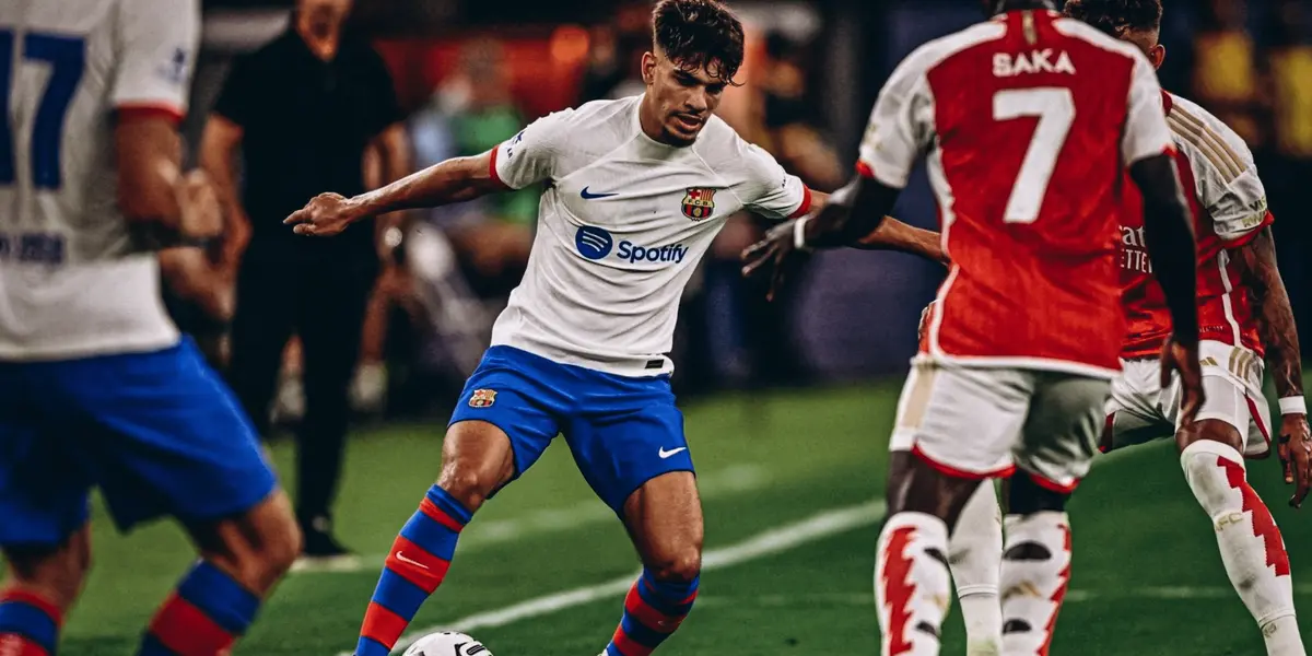 El extremo marroquí fue de lo mejor en el elenco azulgrana y demostró de lo que está hecho