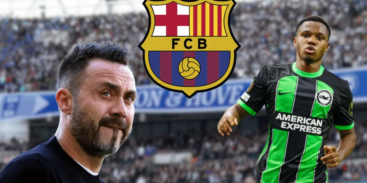 El extremos que está a préstamo del Barça en el Brighton se lesionó hace unas semanas y el entrenador confirmó el peor panorama