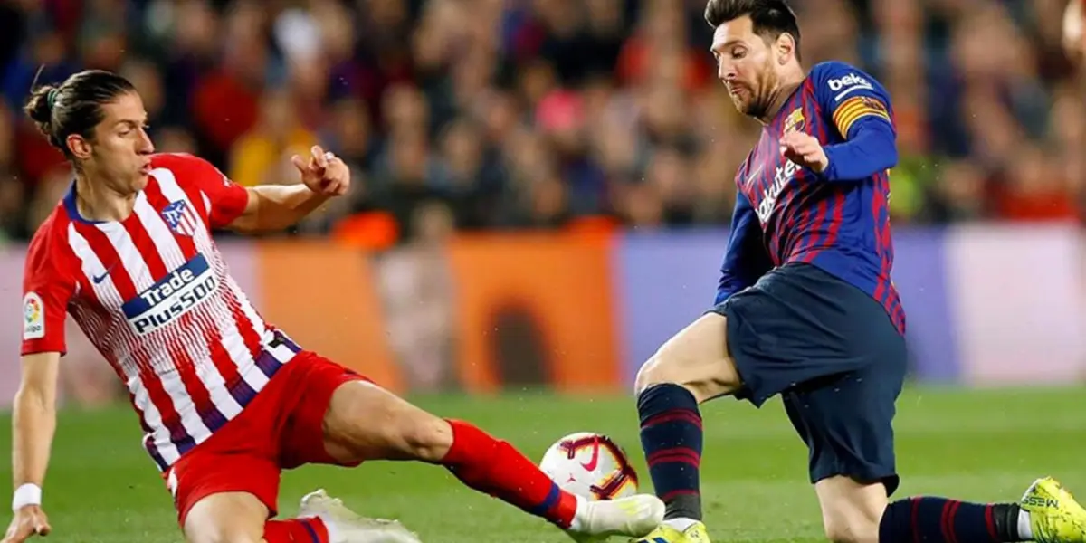 El futbolista brasileño reveló en una entrevista como le llamaba Simeone a Messi, para sacarle el miedo a sus jugadores a la hora de jugar contra él