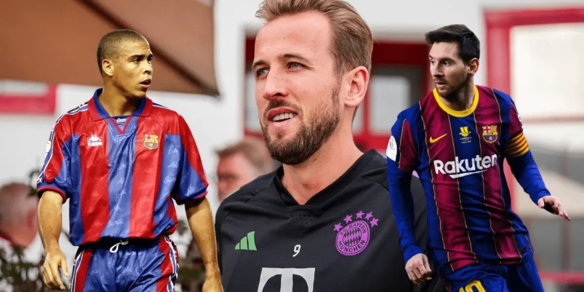 El goleador inglés ha confesado ser fanático, desde chico, de un jugador histórico culé que no es el que todos pensarían