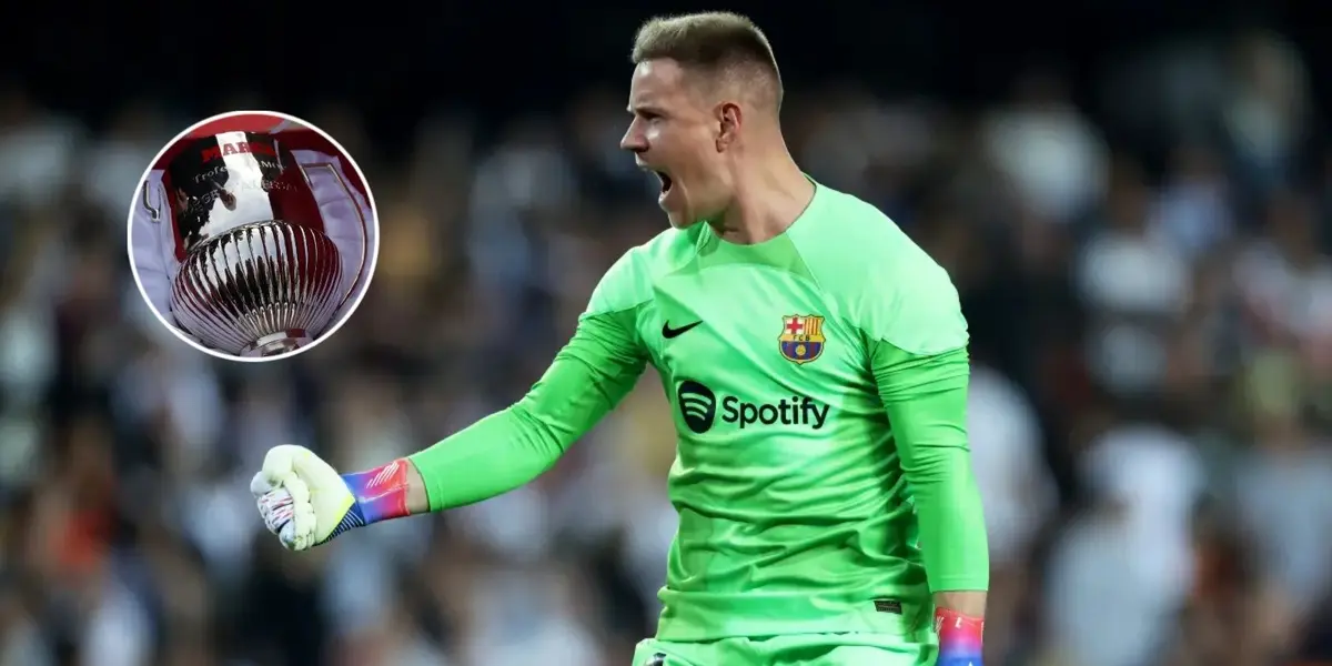 El guardameta alemán del Barcelona se encuentra en posición de alcanzar un reconocido premio como portero blaugrana