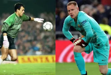 El guardameta alemán está pasando su peor momento como futbolista culé en esta temporada