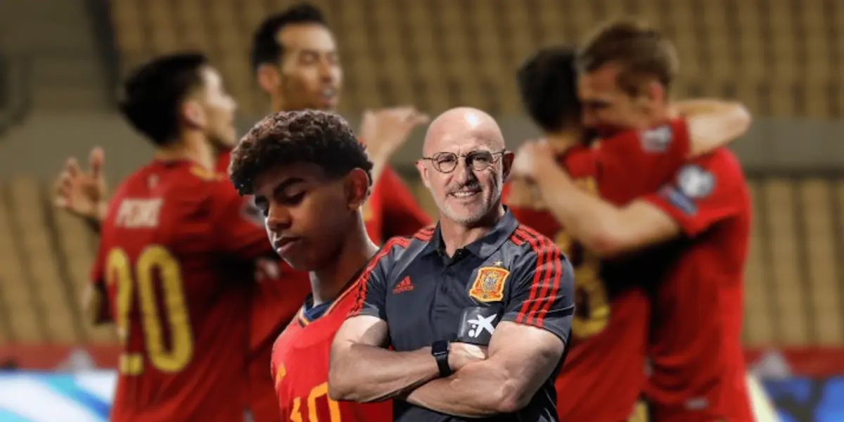 El joven del Barça, que hizo su debut con la selección Española la semana pasada, reveló lo que le dijo el entrenador de la Roja momentos antes de debutar