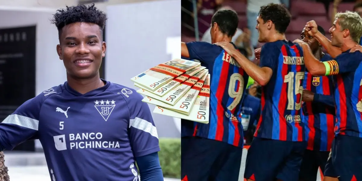 El joven ecuatoriano cobra lo justo para un jugador de fútbol, pero eso podría cambiar si ficha por el Barça