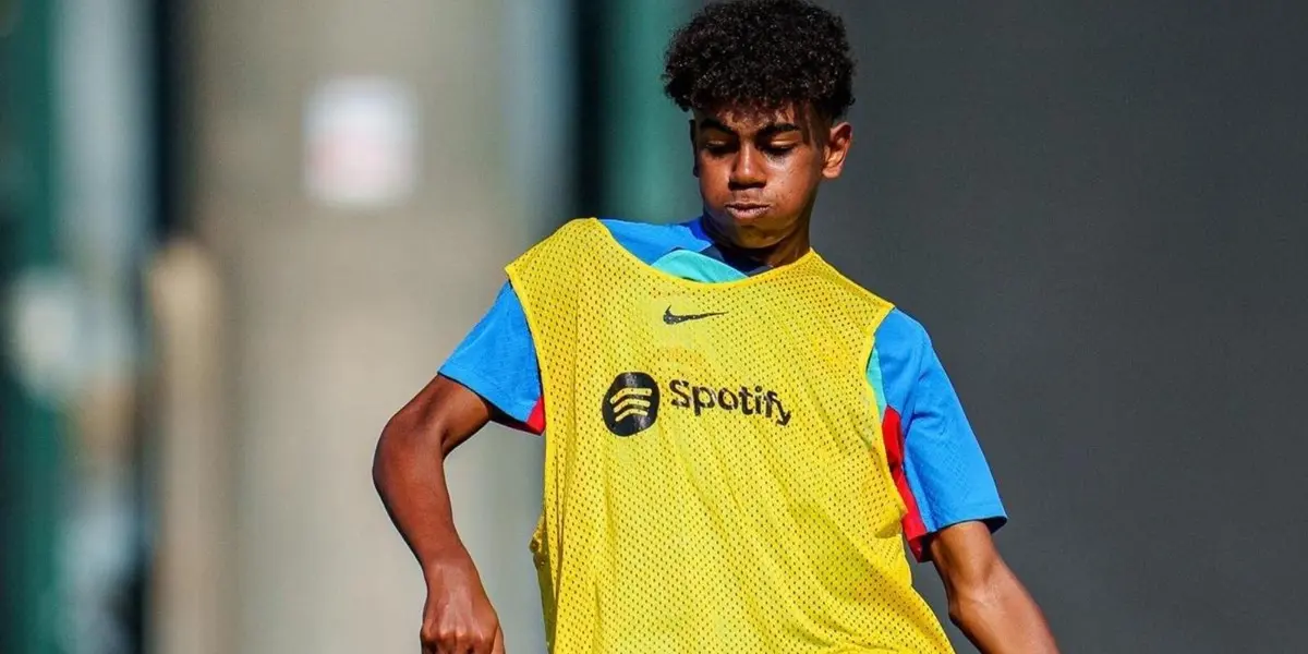 El joven jugador de la masía volvió a entrenar con el primer equipo