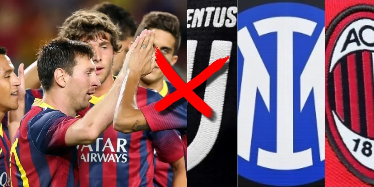 El jugador al que comparan con Messi pero nos rechazó por este equipo de Italia