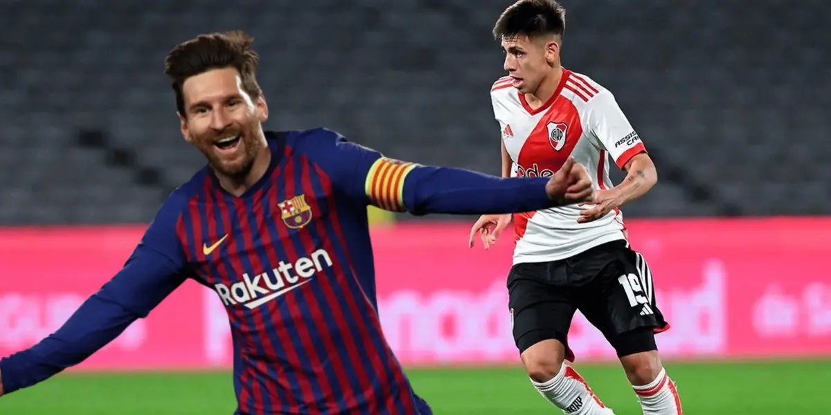 El jugador argentino vendría al club blaugrana por otra razón además de querer seguirle los pasos a su ídolo Messi
