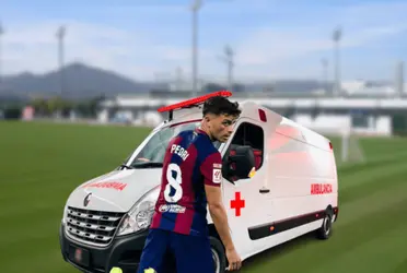 El jugador canario volvió a sentir una molestia en el entrenamiento de hoy y estaría descartado para el duelo de mañana