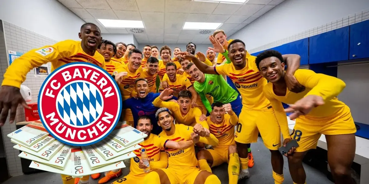 El jugador del Barcelona que está proto a valer 1 billón pero el elenco bávaro quiere conseguirlo antes de eso