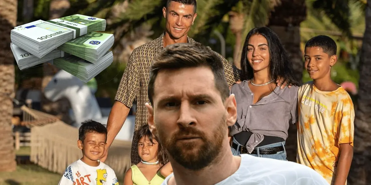 El jugador portugués disfruta de unas vacaciones lujosas en Arabia Saudí, mientras que el astro argentino pasa sus días de forma discreta