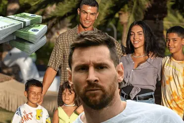 El jugador portugués disfruta de unas vacaciones lujosas en Arabia Saudí, mientras que el astro argentino pasa sus días de forma discreta