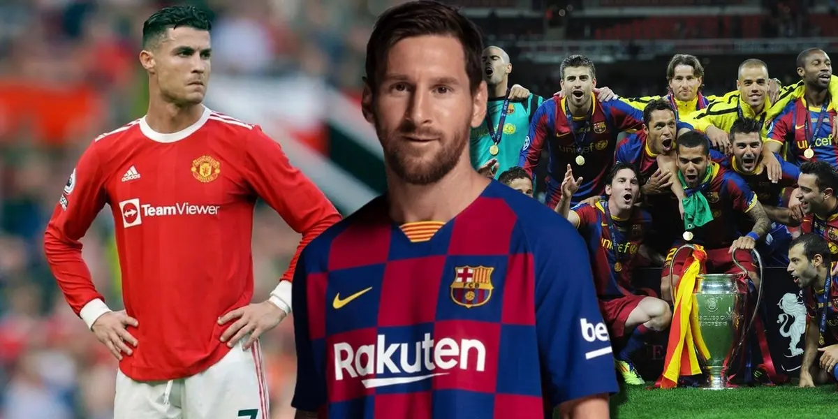 El jugador que a pesar de compartir equipo con CR7 se rinde ante Messi y el Barça que lo humilló