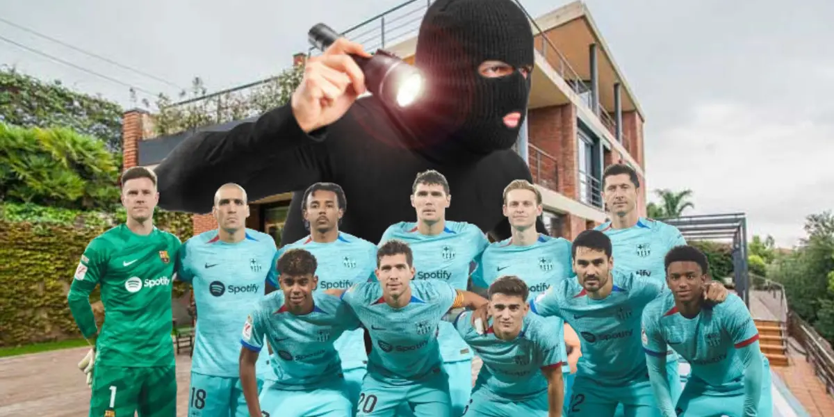 El jugador que encima de no rendir en el campo, tampoco tiene suerte fuera ya que le robaron en su casa