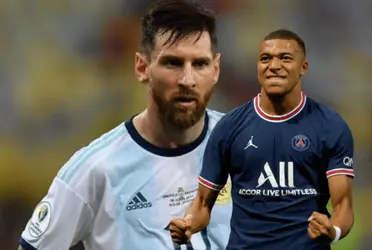 El jugador que es amigo y compañero de Mbappé en PSG e hizo calentar a Messi con un gesto, que así le respondió una ves terminado el encuentro ante Uruguay