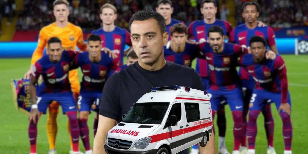 El jugador que es titular indiscutible en el Barça pero que a causa de una molestia pasó su segundo día sin poder entrenar