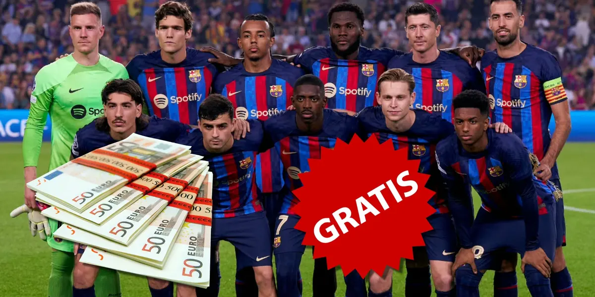 El jugador que está negociando el FC Barcelona para ficharlo y aunque vale millones, hay la opción que no paguen nada