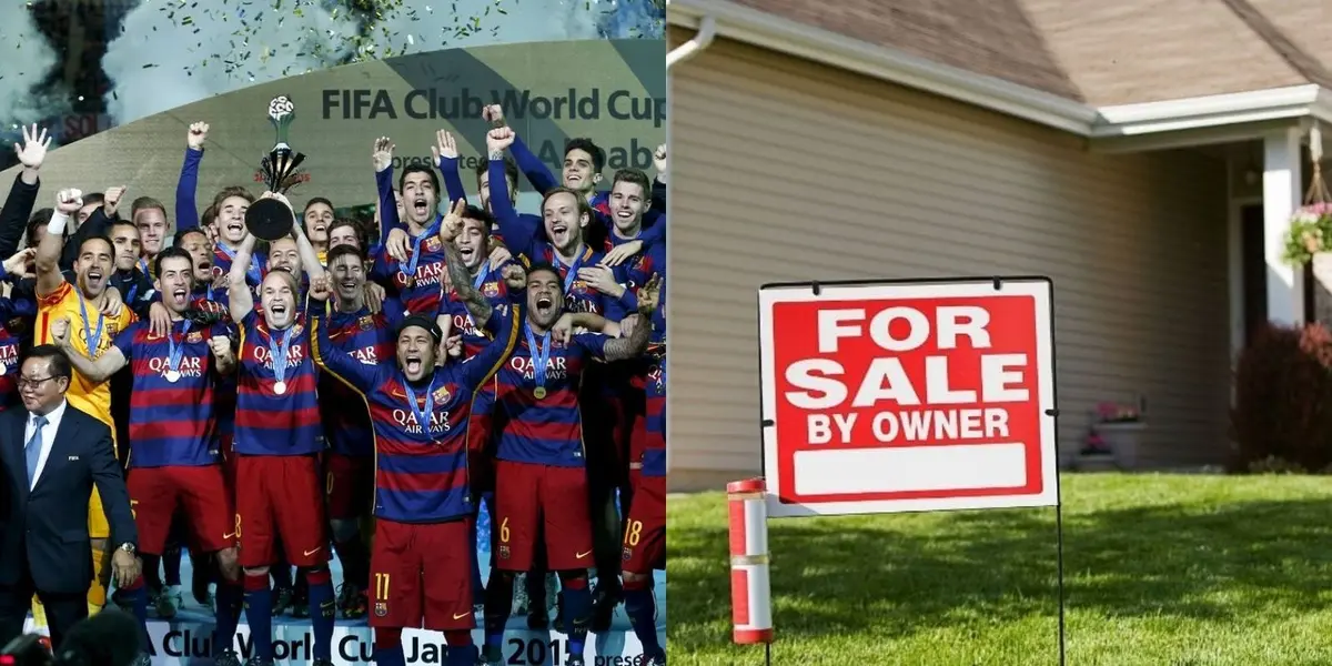 El jugador que jugó en le Barça, lo ganó todo y ahora vende casas