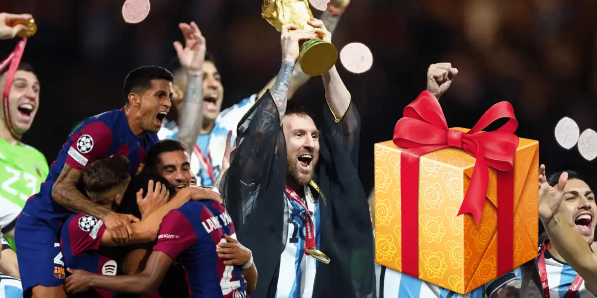 El jugador que perdió una final del mundo contra Messi, este le hizo y regalo y terminó descartándolo. Estuvo cerca del Barça