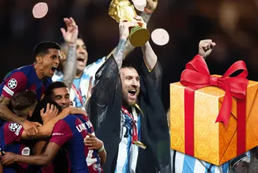 El jugador que perdió una final del mundo contra Messi, este le hizo y regalo y terminó descartándolo. Estuvo cerca del Barça