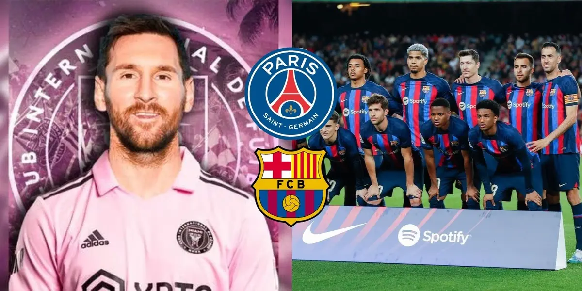 El jugador que pretenden tanto el conjunto parisino como los culés ahora que perdieron a Messi