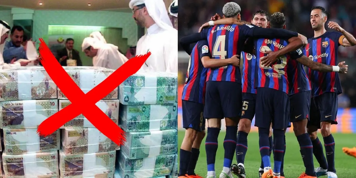El jugador que pudo venir al Barça y nos rechazó por el dinero de Arabia, ahora vuelve con la cola entre las patas