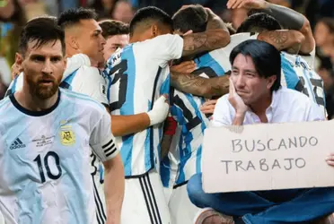 El jugador que se ganó la enemistad de Messi en la selección, ahora no tiene trabajo al haber sido echado de su club