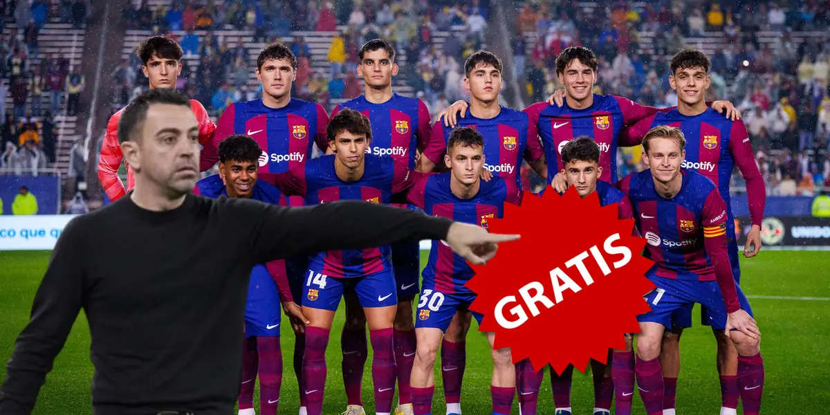 El jugador que Xavi no está usando y que su contrato vence pronto, tanto que podría reforzar a un rival directo del torneo