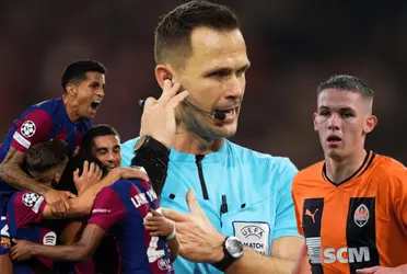 El la tarde de ayer, el Barça jugó contra el Shakhtar por la Champions y hoy salieron imágenes del penal que no le cobraron por mano, que es escandaloso