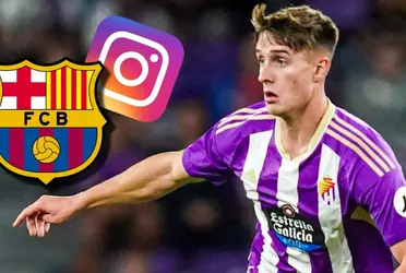 El lateral derecho que quiere el Barça tuve un gesto para con un jugador del club