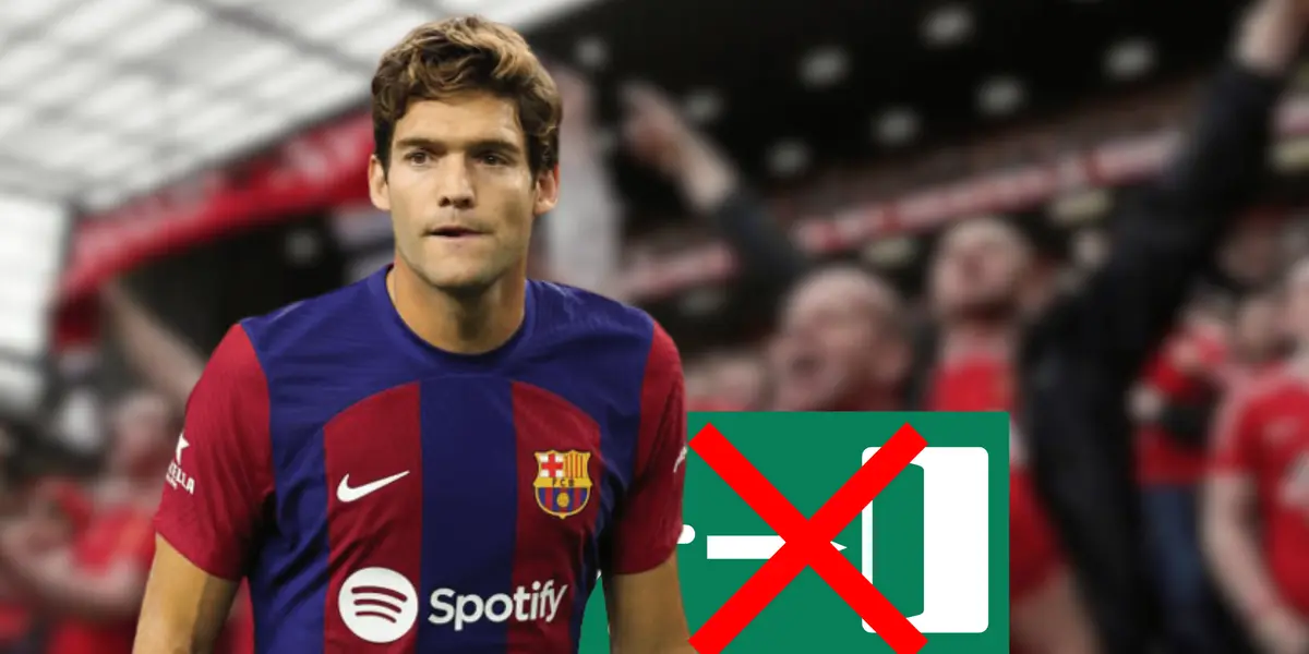 El lateral izquierdo del Barça se quedará definitivamente en el club tras que el United haya llegado a un acuerdo por otro futbolista