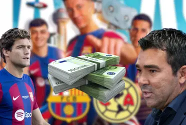 El lateral izquierdo fue el principal artífice de que el el Barça se quedase sin dinero tras este partido y es pro ello que el club organizó una amistoso
