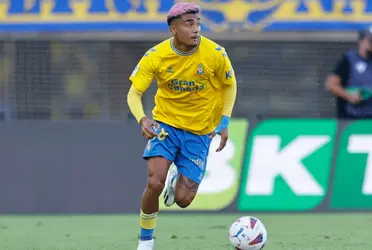 El lateral mexicano ha sido uno de los puntos fuertes en Las Palmas y hasta se comió a Vinicius cuando ingresó