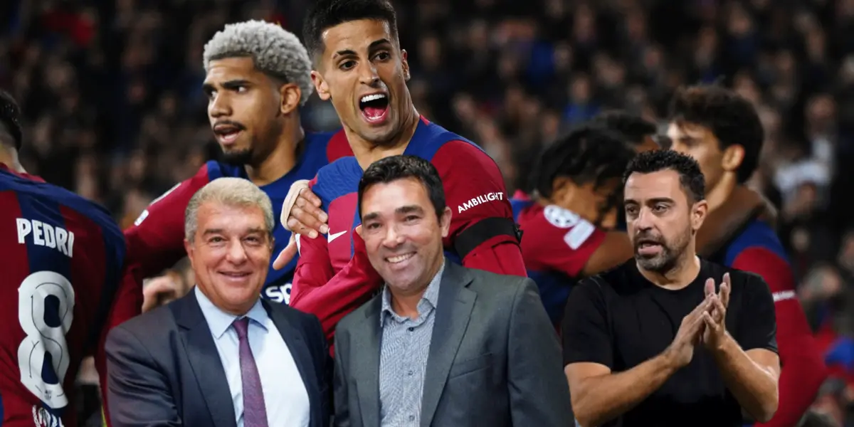 El lateral portugués ha sido una pieza clave para el partido del otro día y desde los altos mandos del Barça parecen tener una idea clara de que hacer con él