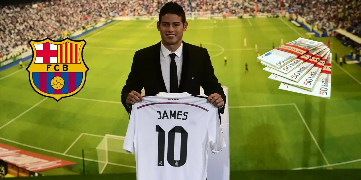 El mediocampista colombiano es relacionado con el Barcelona a pesar de haber jugado en el Madrid