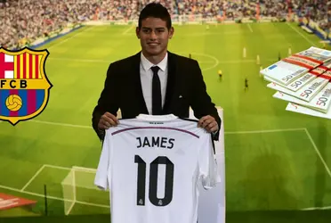 El mediocampista colombiano es relacionado con el Barcelona a pesar de haber jugado en el Madrid