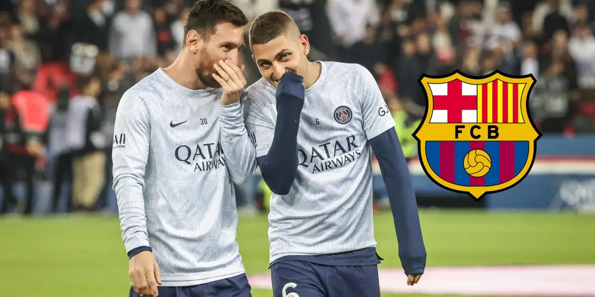 El mediocampista italiano quiere salir del PSG y moverse a la par de su amigo el argentino