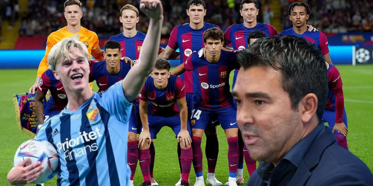 El mediocampista sueco fue cazado en un restaurante de Barcelona con su familia y Deco