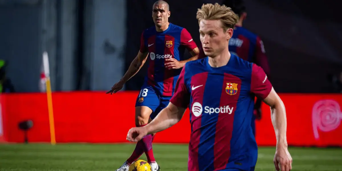 El mediocampo del Barça estuvo más equilibrado en el día de hoy, pero porque el neerlandés es un fuera de serie. Pero incluso con él, Oriol demuestra debilidades