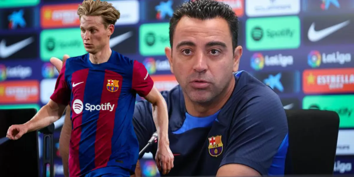 El míster confirmó lo que se sospechaba desde hace un tiempo, las sensaciones de Frenkie no son buenas y estará más tiempo de baja