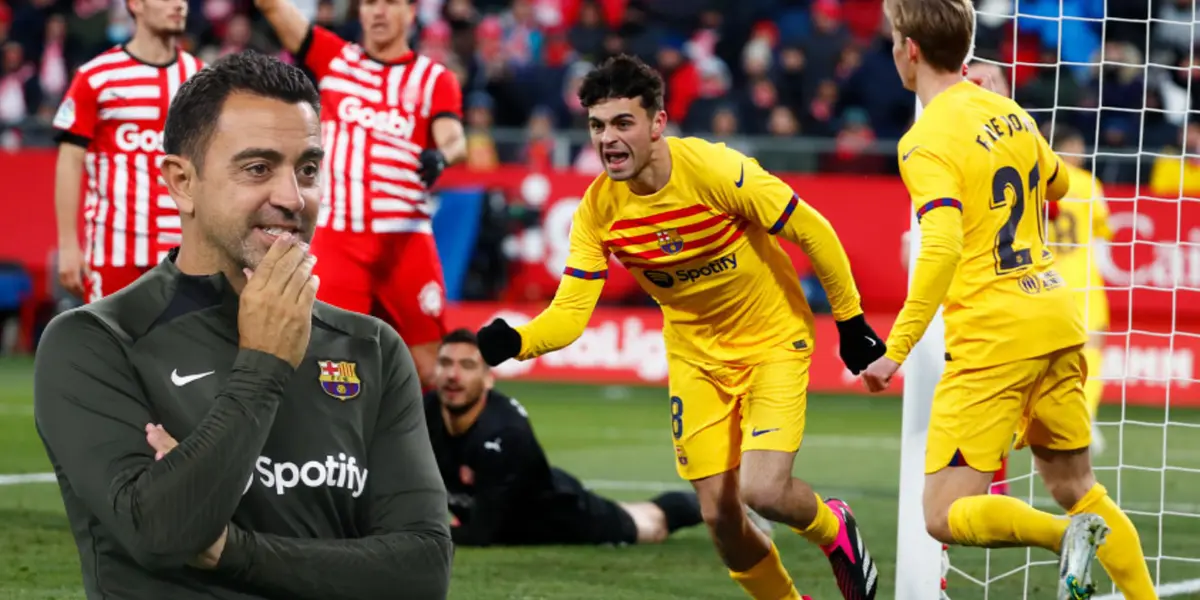 El míster egarense le dio un reto a Pedri que tiene complicado el cumplir para lo que queda de campaña