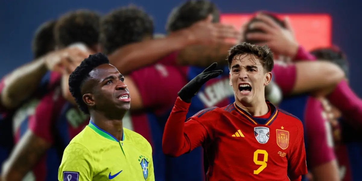 El mundo se ha volcado a favor de Gavi y le han llenado de mensajes, mientras que al jugador del Madrid pocos le quieren por su actitud