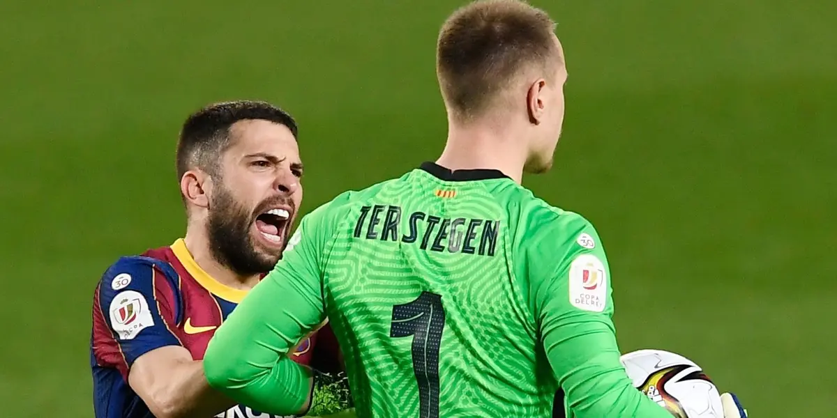 El portero alemán le dedicó unas palabras a Jordi ahora que sabe que se irá y quedará como capitán