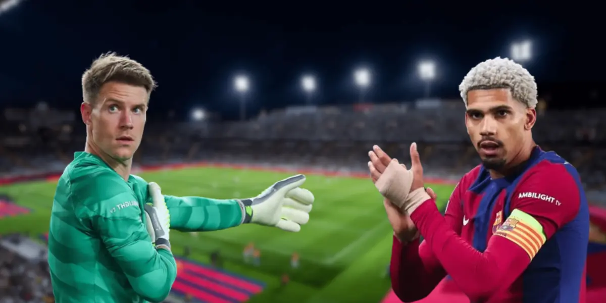 El portero alemán será operado en el día de hoy, mientras que Araújo se presentó a entrenar así tras su lesión