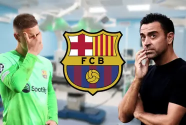 El portero alemán ya sabe cuando lo operarán, mientras que Xavi ya tiene a su portero para reemplazarlo